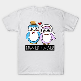 Wedding day - married forever T-Shirt